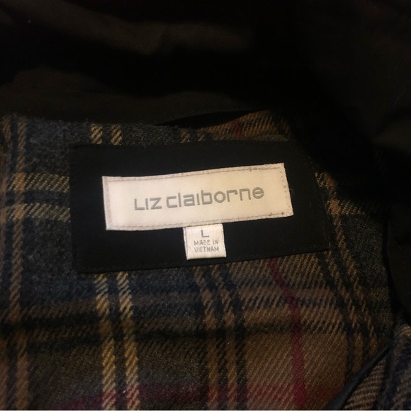 3/40$ Liz Claiborne - Bright Red Winter Coat - Picture 2 of 9